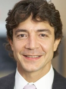 This is a picture of Dr. Raja M. Flores, Chief of Thoracic Surgery at Mount Sinai Medical Center.