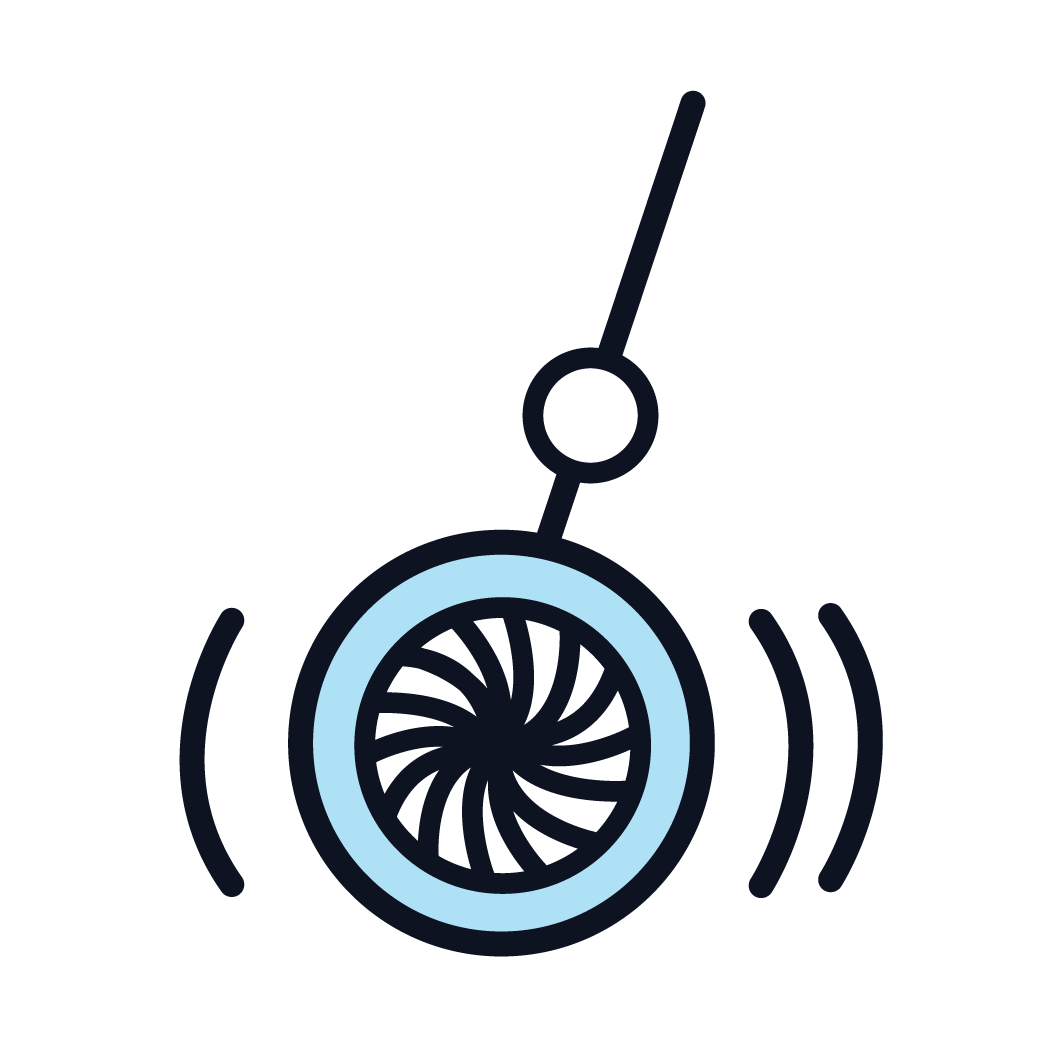 This is an icon representing hypnosis.