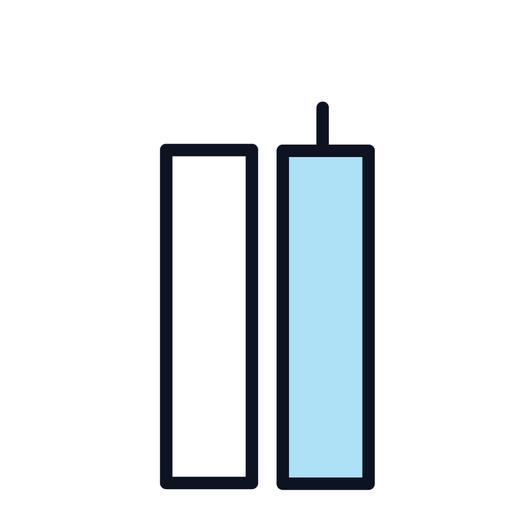 This is an icon representing the Twin Towers in New York City, before September 11th.