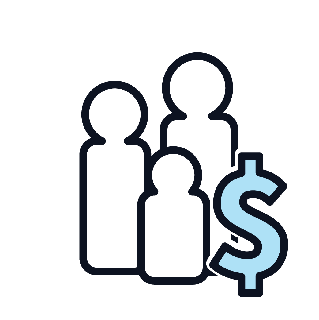 This is an icon representing dependency compensation.