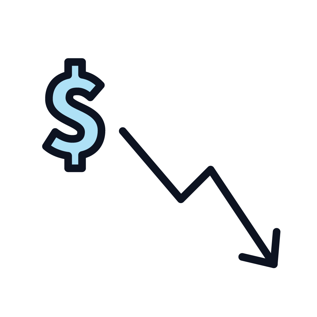 This is an image representing lost earnings.