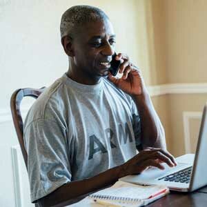 African American Army Veteran - Mesothelioma Resources