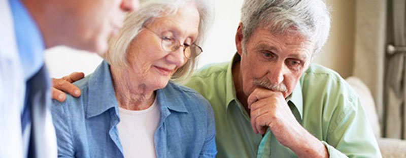 family speaking with a specialist
